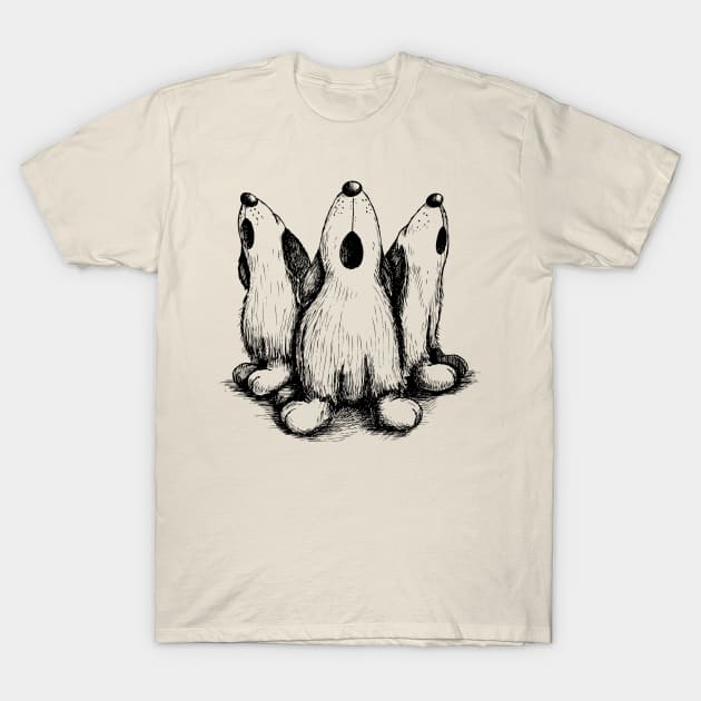 Howling Dogs T-Shirt by schlag.art